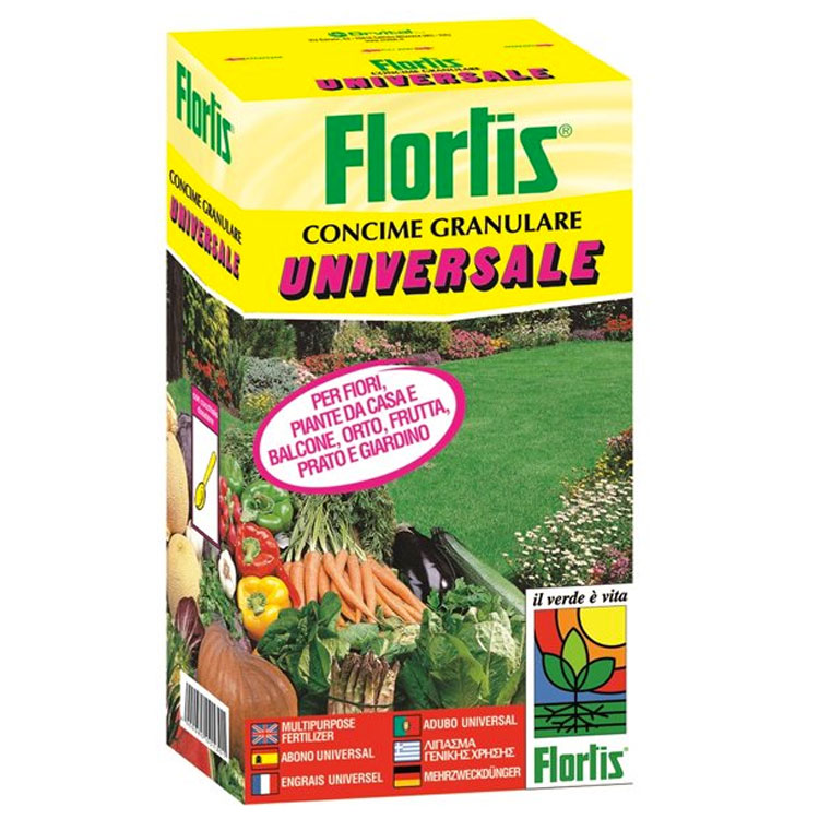 Flortis Concime Universale Kg Per Piante Fiori Prato Orto Frutta