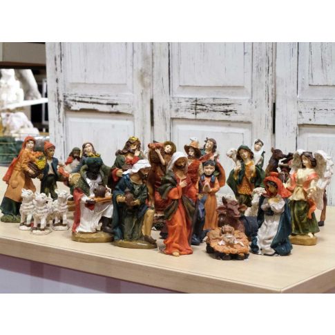 Offerta 27 Statuine natività + Pastori 12cm