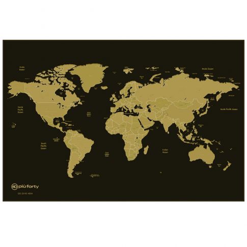 Scratch Map - La Mappa del Mondo da Grattare