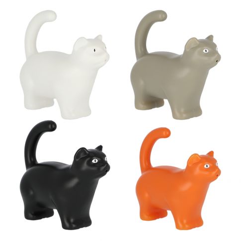 Gießkanne in Katzenform, verschiedene Farben