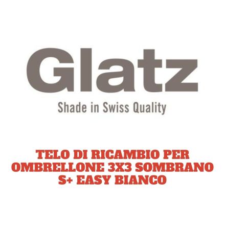 TELO DI RICAMBIO PER OMBRELLONE 3X3 SOMBRANO S+ EASY BIANCO