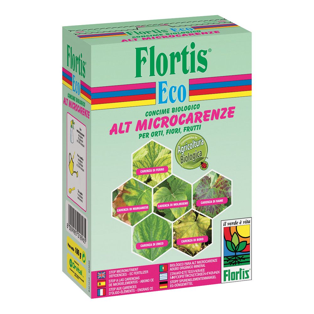 Zolfo E Rame Concime Polvere Bagnabile 250 G di Flortis