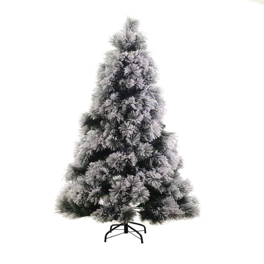 Albero di Natale Monte bianco Innevato - 489 rametti - H 150cm