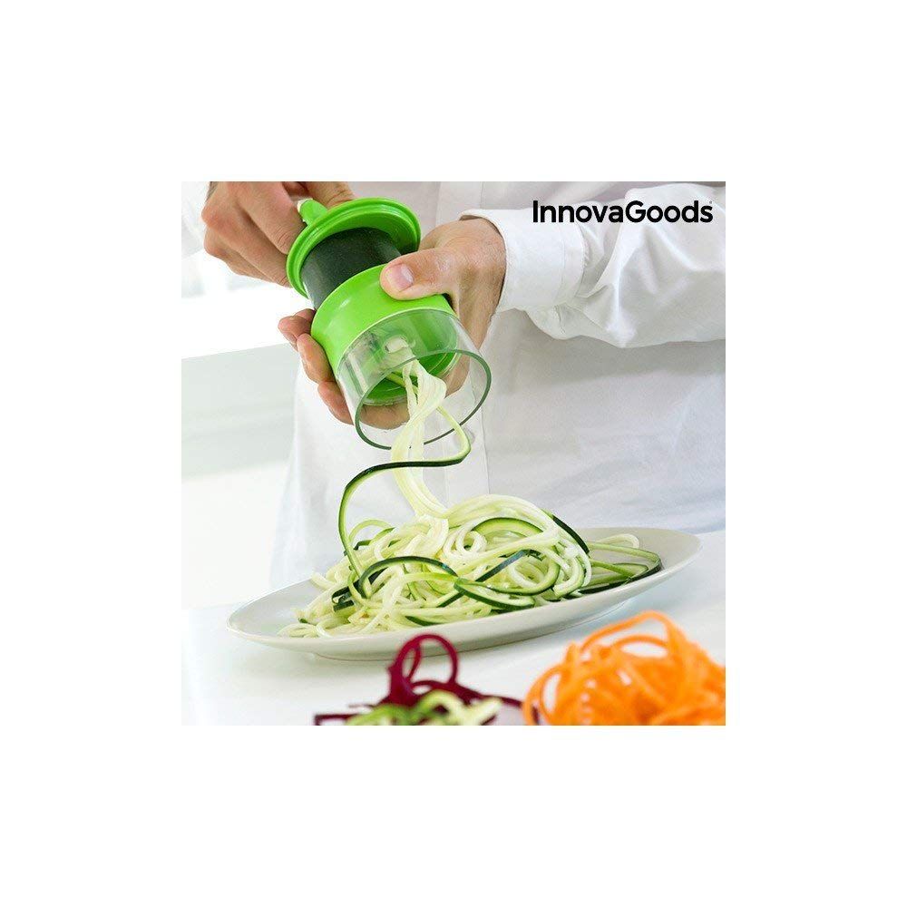 Innovagoods Tagliaverdure Manuale a Spiarale Mini Spiralicer