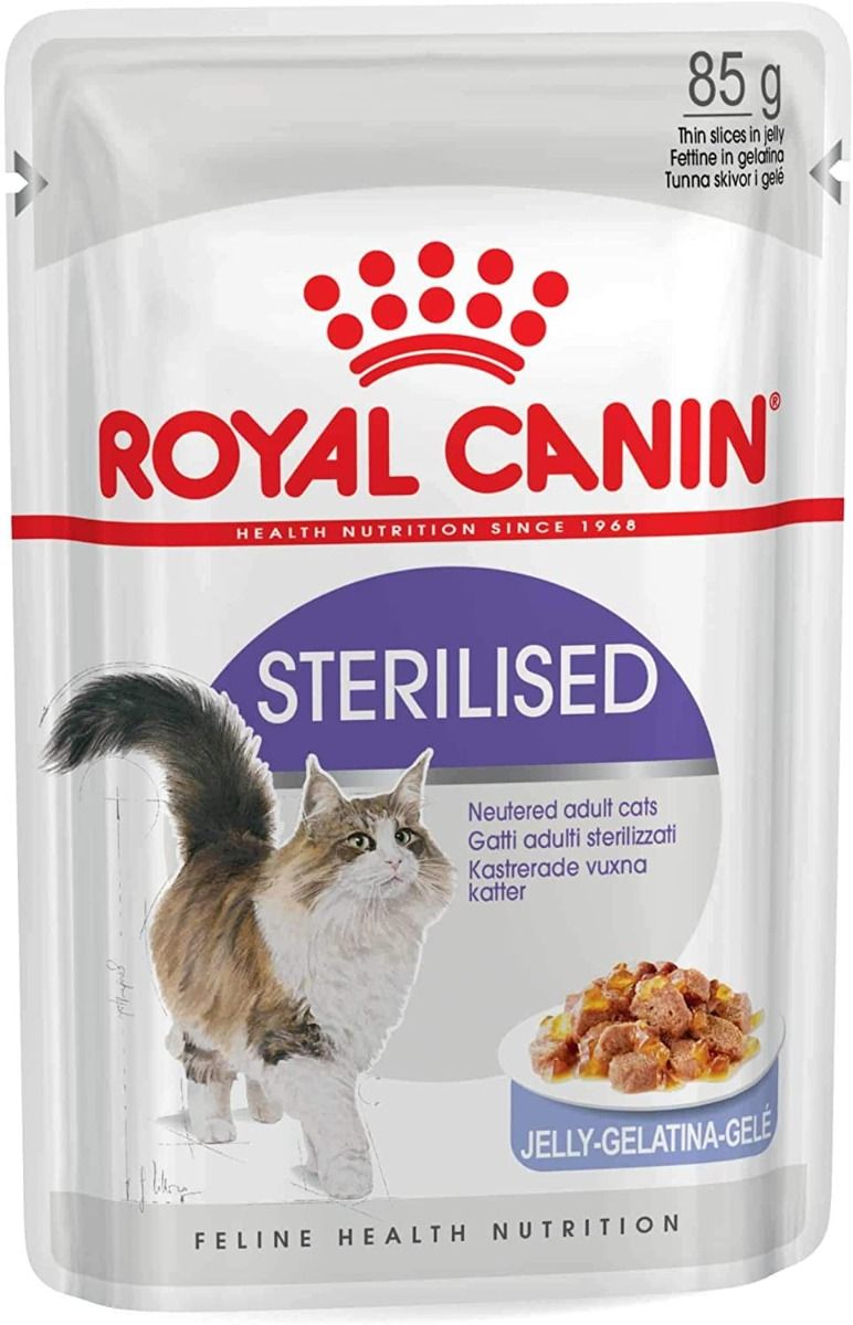 ROYAL CANIN CAT STERILISIERTES JELLY IN BEUTEL 12X85GR