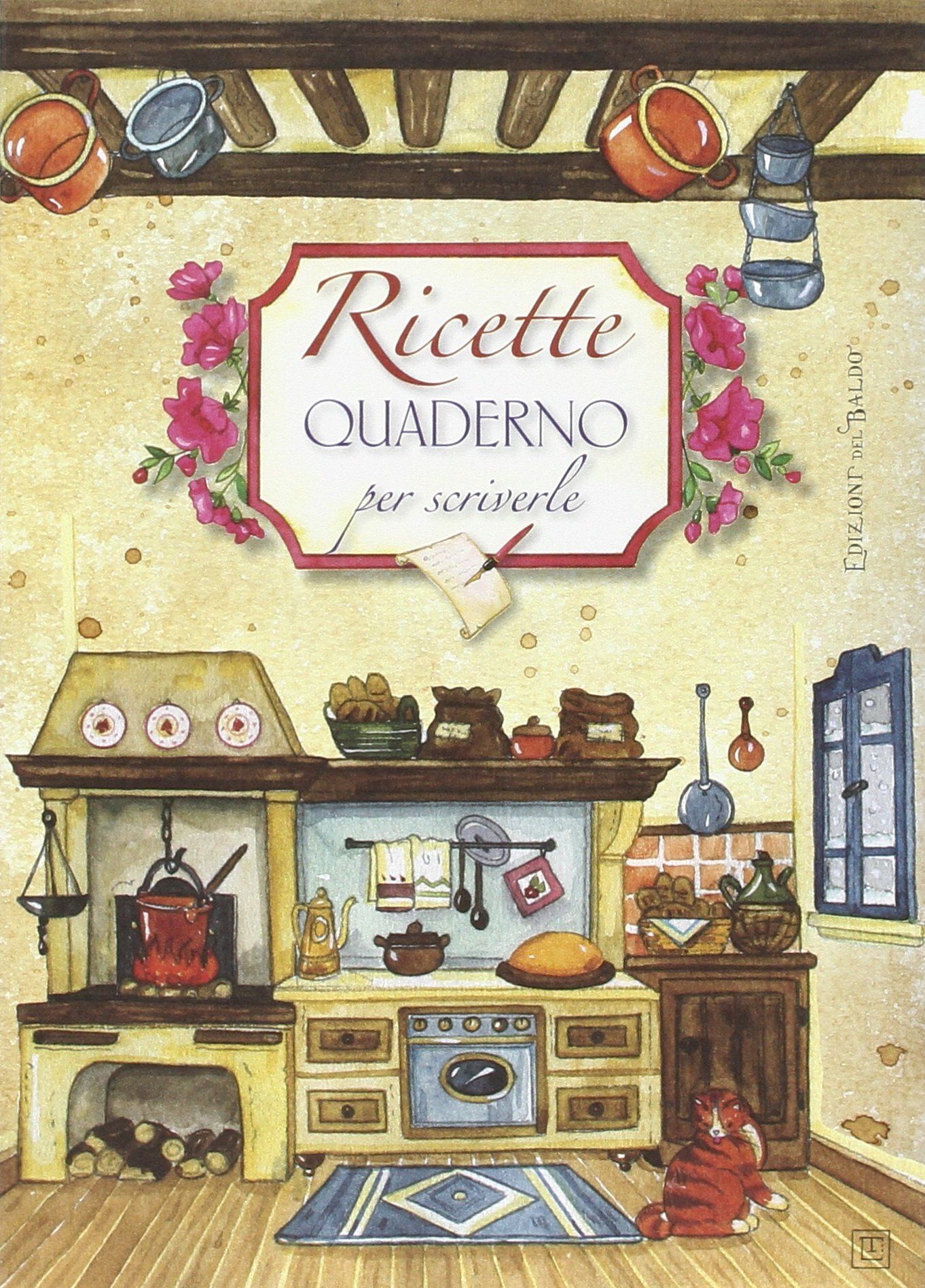 LIBRO QUADERNO PER SCRIVERE RICETTE - Cucina e Bevande Peragashop