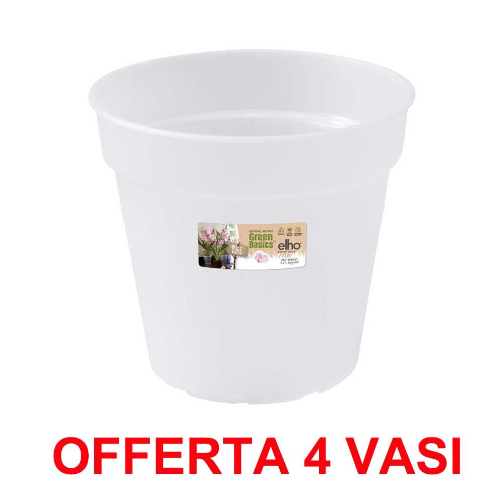 elho Vaso orchidee (15 x 14 cm, trasparente)