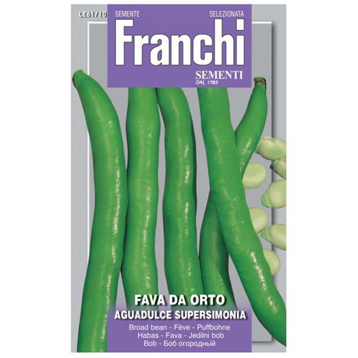 SEMI FAVA SUPERSIMONIA - Sementi Orto Peragashop