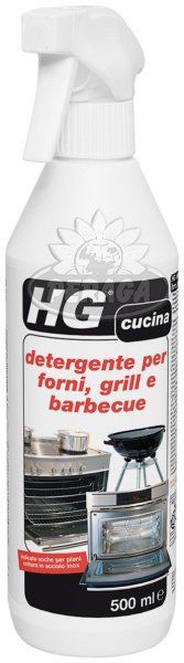 HG detergente per forni, grill e barbecue 500 ml