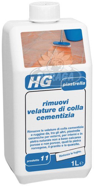 HG rimuovi velature di colla cementizia da pietra naturale - Il Ferramenta