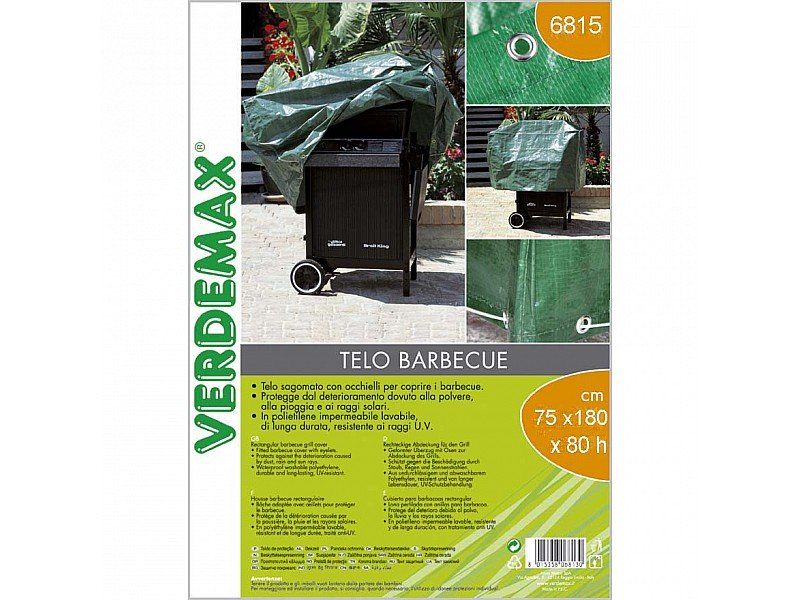 Housse de Protection pour Grand Barbecue - 80 x 120 x 75 cm