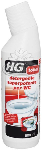 HG Detergente superpotente per WC 500 ml