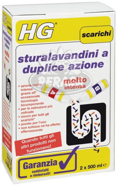 Sturalavandino liquido per scarichi 1lt - HG