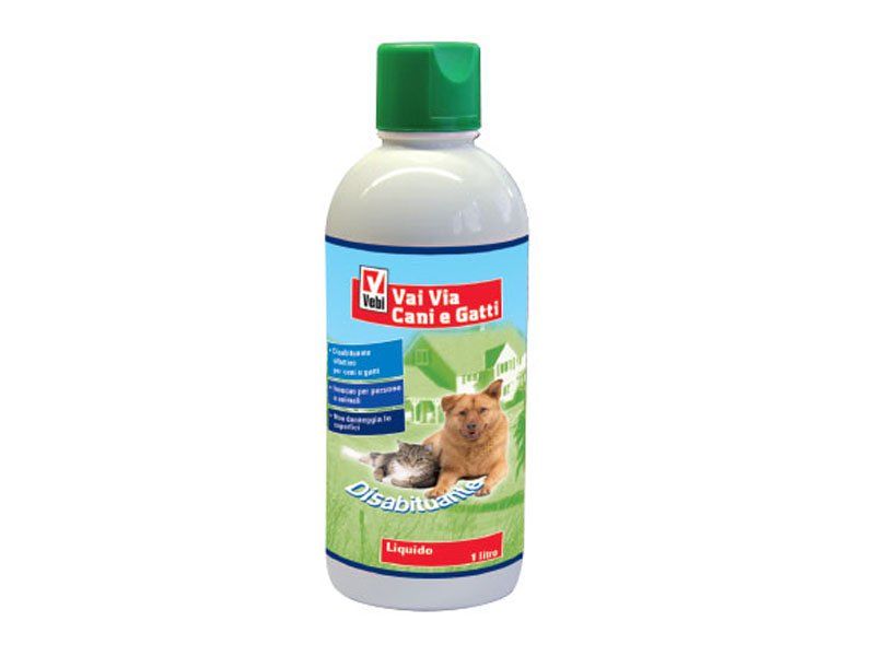 Vebi Vai Via Cani e Gatti Liquido Repellente 1 Litro