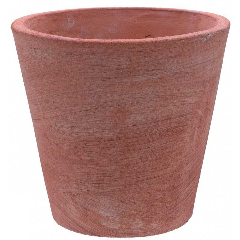 Vasi in terracotta da giardino Vaso Conico Moderno 30 CM