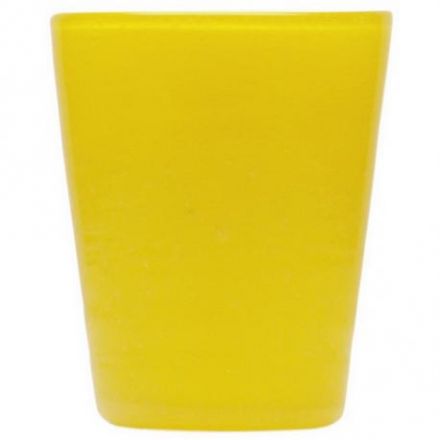 BICCHIERE YELLOW SOLID MEMENTO DI VETRO