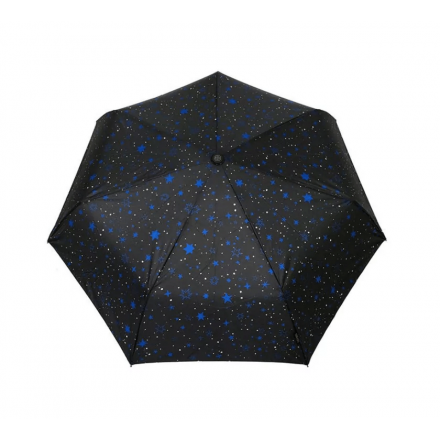 OMBRELLO PIEGHEVOLE CON STELLE BLU