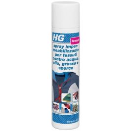 HG Spray Impermeabilizzante per Tessuti Contro Acqua, Olio, Grasso e  Sporco, Previene le Macchie, 300 ml (175030108)