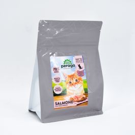 Crocchette Peraga Per Gatto Adulto Sterilizzato 300gr Salmone con Pesce  Bianco